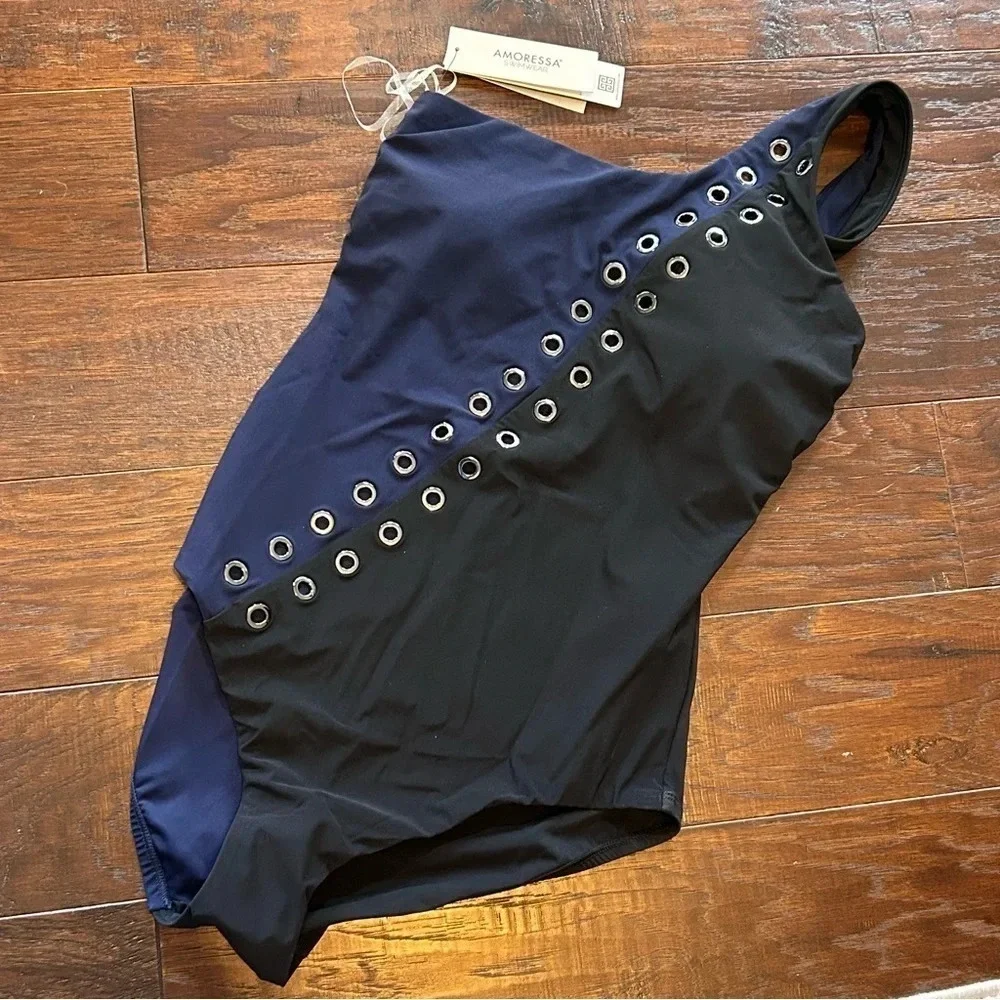 Amoressa Copernicus Saturn One Piece Swimsuit NWT $190
